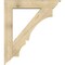 Ekena Millwork Balboa Traditional Rough Sawn Bracket w/ Offset Brace, Douglas Fir, 8"W x 42"D x 48"H BKT0806X42X48BOA01RDF - alternate 4